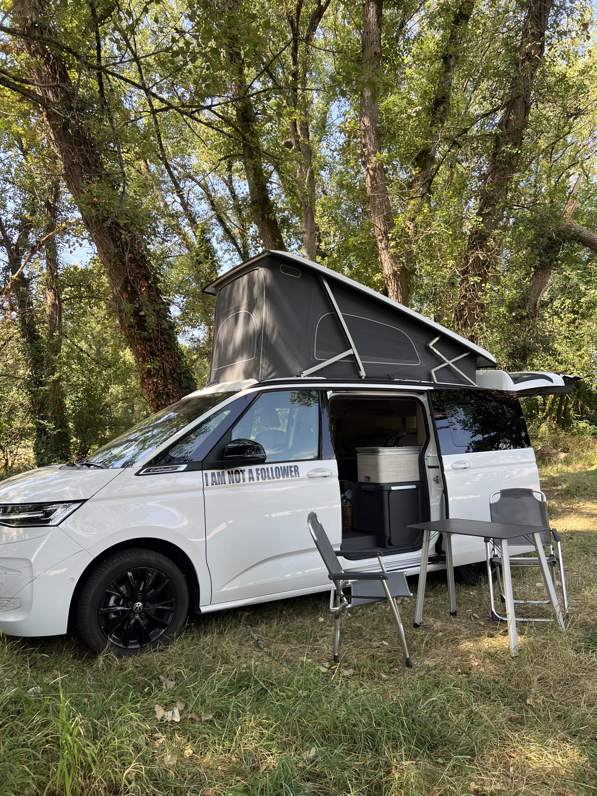 Un road trip en van 