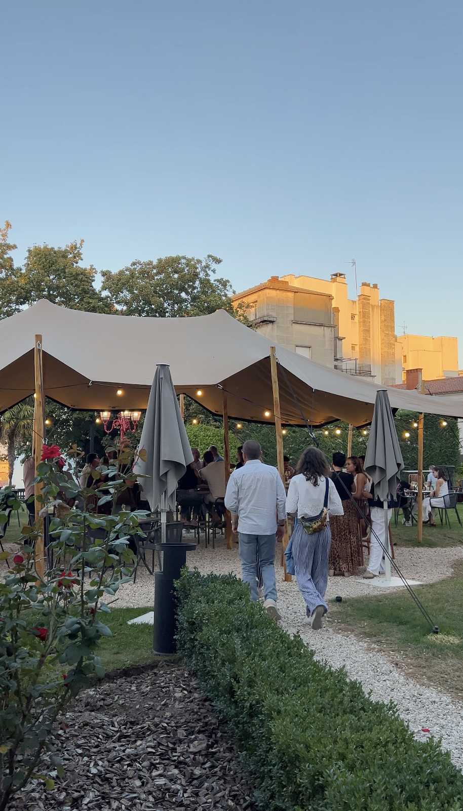 DJ Sunset dans les jardins